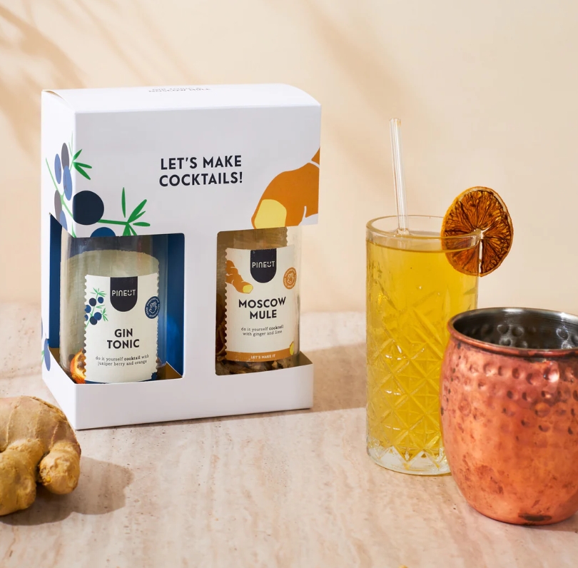 Pineut Giftpack Gin Tonic & Moscow Mule