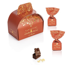 Tartufini Cabaret, giftbox met kleine truffeltjes metBbiscuit