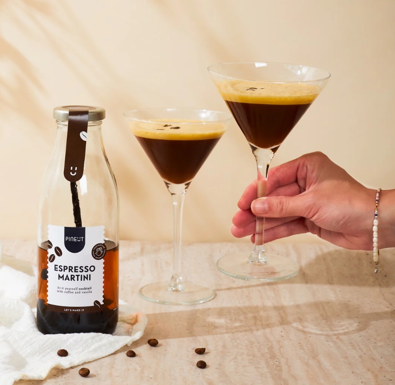 *Pineut Espresso martini cocktail