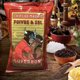 Superbon Chips Salt & Pepper 135 gram