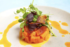 *Plantaardige Vegan Wortel gember & Citroengras Dressing fles 775 ml.