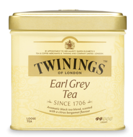 Twinings Thee Los in Blik Earl Grey 200 gram