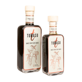 Tomasu Soy Sauce Soy Sauce Sweet & Spicy 200 ml.
