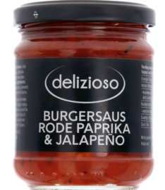 Delizioso Burgersaus Rode Paprika & Jalapeno