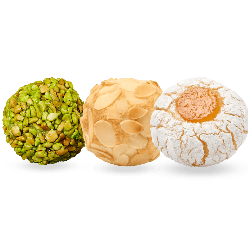 Amandelkoekjes Pasticcini 3 stuks in Blister
