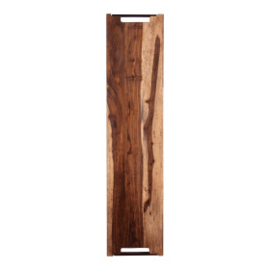 Pure Rose Wood Grote 85 cm. Serveerplank 2 metalen handvatten