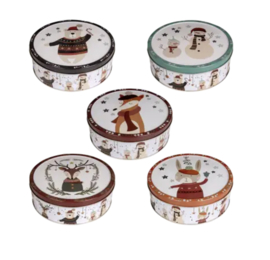 Winter Woodland Blik met Koekjes (1 blik)