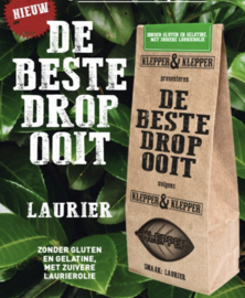 4 zakjes Klepper & Klepper Laurier Drop