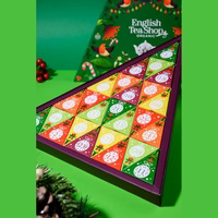 English TeaShop Adventkalender Driehoek Groen