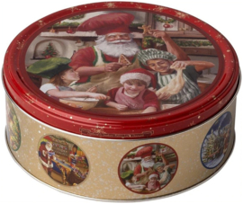 Kerstblikken met Koekjes  (1 blik) (*Lees de omschrijving)