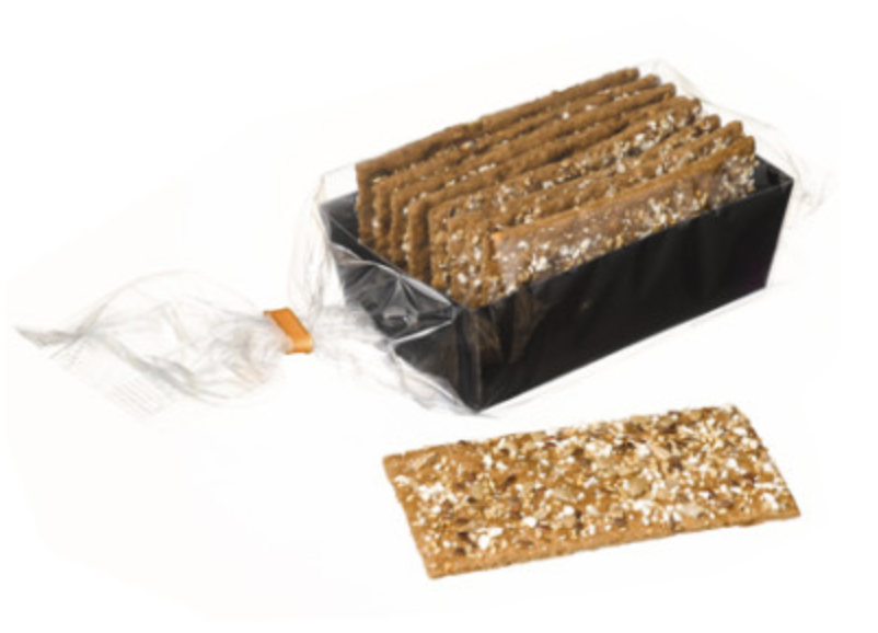 Donkermeergranen Crackers 8 stuks  (Online breuk is eigen risico)