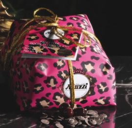Muzzi Panettone met Chocolade stukjes en Amarena-Kersencrème 500 gram
