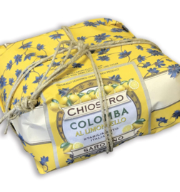 Paas Colomba Limoncello hand wrapped 750g.