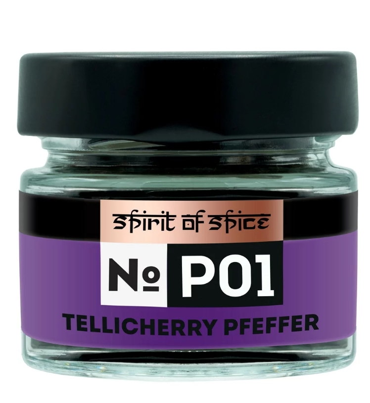 Spirit of Spice TelliCherry Urwaldpfeffer (Echt de beste peper voor in de keuken en voor op tafel! )