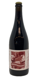 Etiket: Vriendenbier Dubbel 8,5%  (Grote fles 0,75 cl)