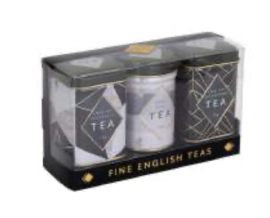 New English Tea Mini Tea Art Déco 3 x 25 gram in blik