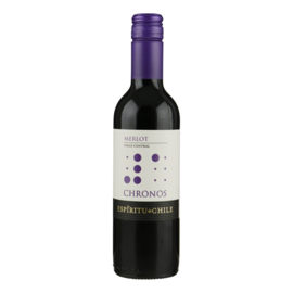 Wijn Espiritu de Chile Chronos Merlot  0,375 liter (Chili)