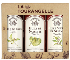 La Tourangelle Infused Trio (Walnoot, Hazelnoot, Sesam)