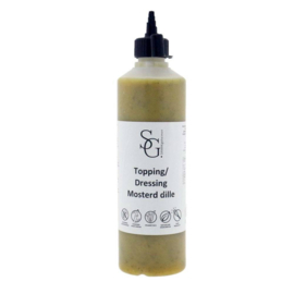 *SMAAKGeheimen Mosterd Dille Dressing 500 ml.