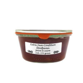 Woerkom's extra Jam-Confiture Stoofpeer 270 gram