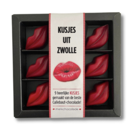 Kusjes uit Zwolle (Melk Callebaut Chocolade)