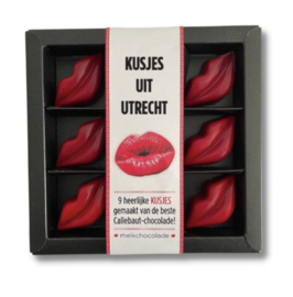 Kusjes uit Utrecht (Melk Callebaut Chocolade)