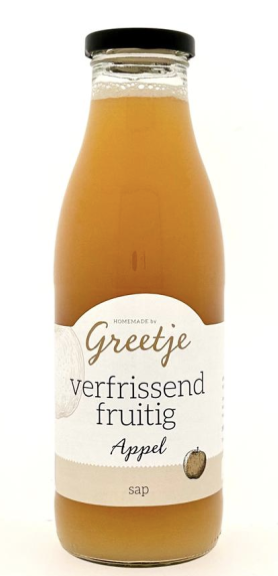 Pure Appelsap Licht Troebel - Homemade By Greetje