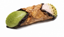 Verse Cannoli Croccante Matcha Fragola (Aardbeien)