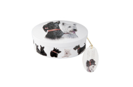 Gardiners of scotland Scottie Dog Vanilla Fudge in Blik