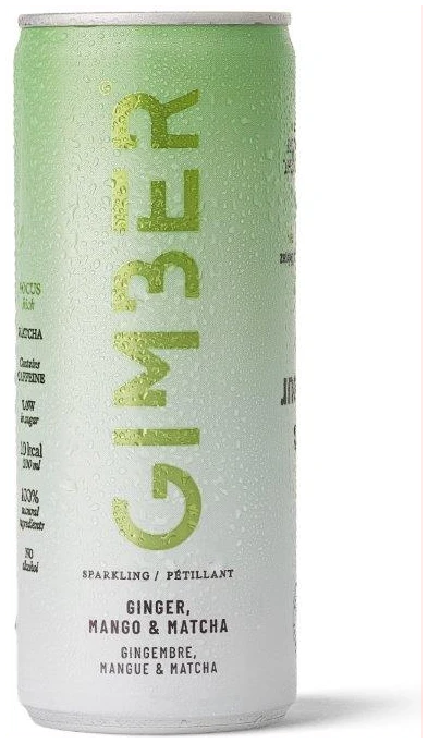Gimber Drink Focus 0% BIO in blik