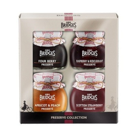 Mrs Bridges Gift Set Jam Fruits 4 x 113 Gram