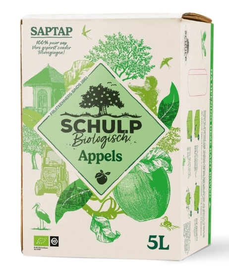 *Schulp  Saptap Appel BIO 5 liter