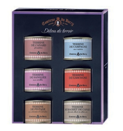 Comtesse Du Barry Cadeaudoos  met  6 varianten Terrines