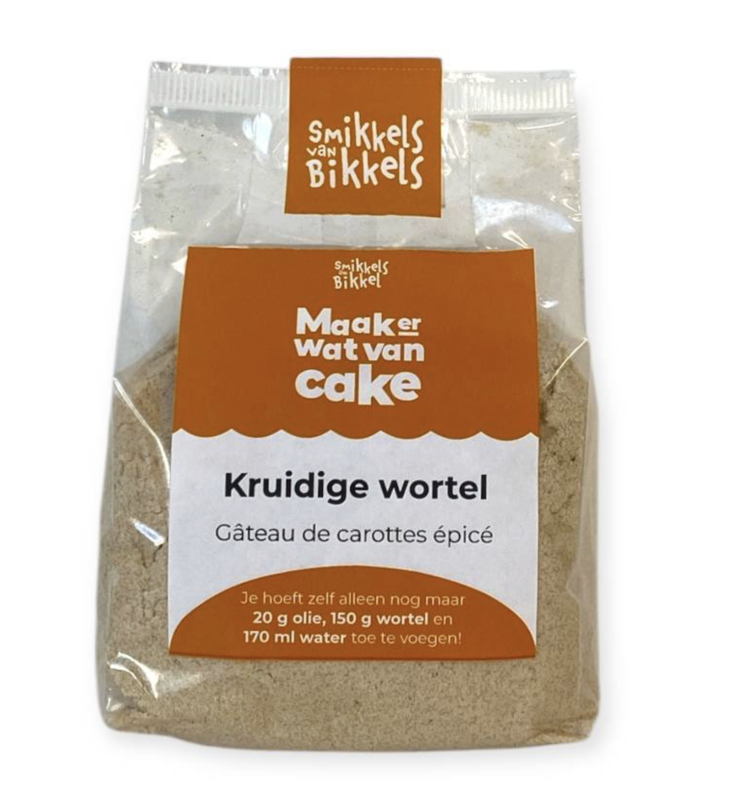 *Smikkels van Bikkels Kruidige WortelCake Mix