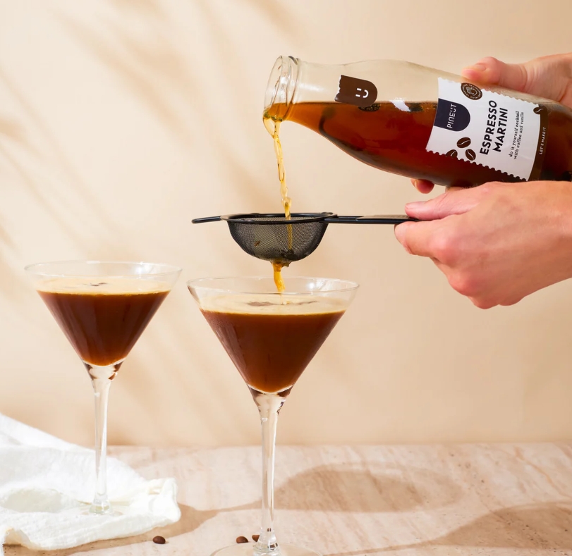 *Pineut Espresso martini cocktail