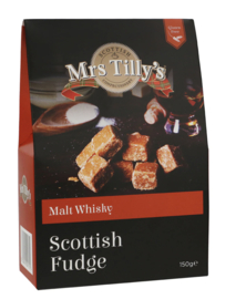 Mrs Tilly's Malt Whiskey Fudge