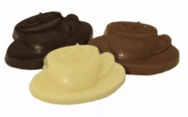 Zakje vol heerlijke Chocolade in de vorm van een TheeKopje.