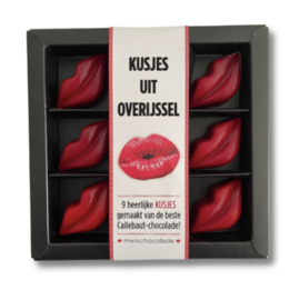 Kusjes uit Overijssel (Melk Callebaut Chocolade)