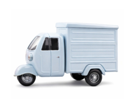 Leeg blikje Ape Blauw