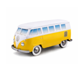 Volkswagen Combi Geel BUS (vul zelf met 6 stuks Cannoli)