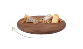 Pure Acacia Wood Lazy Susan 39 cm (Draaischijf)