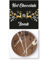 Kerst Chocolade Bomb 1 st. zakje