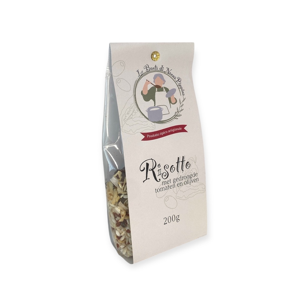 Di Nonna Pippina Risotto Tomaat Olijven