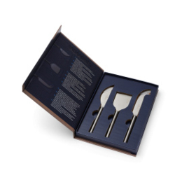 Moments Kaasmessen 14 cm Titanium set van 3