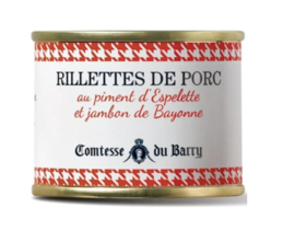 Comtesse du Barry Rillettes van Varkens met Espelette Peper