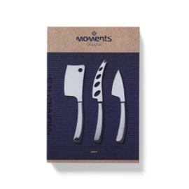 Moments Kaasmessen Titanium (Set van 3 stuks)