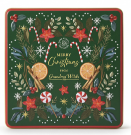 Kerstblik Groen met Koekjes