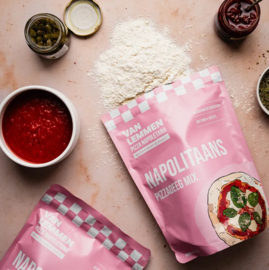 Van Lemmen Napolitaans Pizzadeeg Mix (voor 4 bollen)