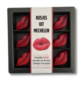 Kusjes uit Mechelen (Melk Callebaut Chocolade)