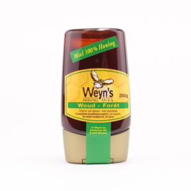 Weyn's Italiaanse Woud Honing doseerfles 250 gram (vloeibaar)